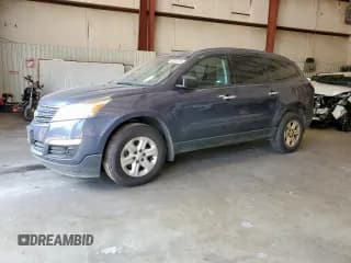✅ 2014 Chevrolet Traverse LS • VIN: 1GNKRFED8EJ200405 • Лот: 80807265. Опубликован ранее на Copart с пробегом 184 523 миль. Бесплатный доступ к архиву аукционных продаж из США и подробный отчёт об истории автомобиля на DreamBid. Изображение 1.