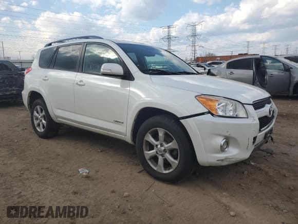 ✅ 2012 Toyota RAV4 Limited • VIN: 2T3DK4DV7CW081233 • Lot: 50611895. Listed on Copart with 72,772 mi. Free auction sales archive from the USA and detailed vehicle history report at DreamBid. Image 4.
