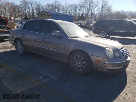 ✅ 2008 Kia Amanti • VIN: KNALD125985145226 • Lot: 82889754. Listed on Copart with 166,711 mi. Free auction sales archive from the USA and detailed vehicle history report at DreamBid. Image 4.