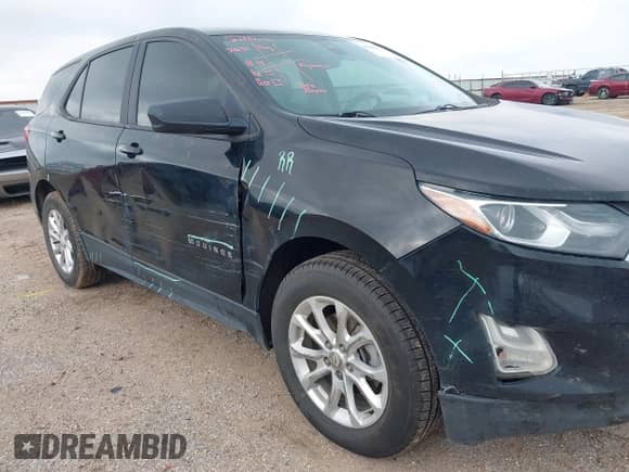 2020 Chevrolet Equinox LS with VIN 2GNAXHEV9L6233106, listed as a IAAI auction lot 43083076 with 75,274 mi miles and . Bid and sale history available at DreamBid. Image 6.