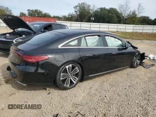 ✅ 2022 Mercedes-Benz EQS 450+ • VIN: W1KCG2DB6NA001323 • Лот: 80118293. Опубликован ранее на Copart с пробегом Не указан. Бесплатный доступ к архиву аукционных продаж из США и подробный отчёт об истории автомобиля на DreamBid. Изображение 3.