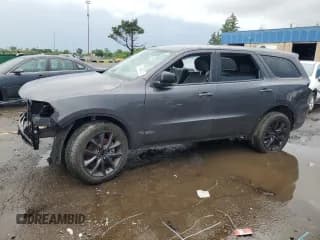 ✅ 2021 Dodge Durango GT • VIN: 1C4RDJDG7MC575774 • Lot: 61444225. Listed on Copart with 35,216 mi. Free auction sales archive from the USA and detailed vehicle history report at DreamBid. Image 1.