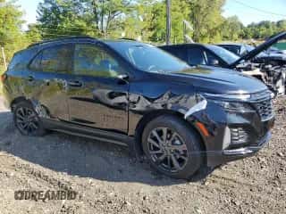 2024 Chevrolet Equinox RS с VIN 3GNAXWEG3RL341666, выставлен на аукционе Copart как лот 80137285 с пробегом 13 270 миль миль и Списание • Salvage title. История ставок и продаж доступна на DreamBid. Изображение 4.