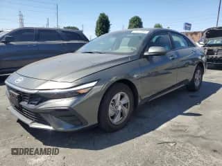 2024 Hyundai Elantra SE with VIN KMHLL4DG4RU841212, listed as a Copart auction lot 71307055 with 27,934 mi miles and Salvage title. Bid and sale history available at DreamBid. Image 1.