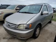 ✅ 2001 Toyota Sienna LE • VIN: 4T3ZF13C11U399208 • Lot: 76162644. Listed on Copart with Not provided. Free auction sales archive from the USA and detailed vehicle history report at DreamBid. Image 1.