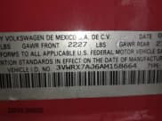 ✅ 2010 Volkswagen Jetta Limited Edition • VIN: 3VWRX7AJ6AM158664 • Lot: 42205340. Wystawiony na IAAI z przebiegiem 120 002 mil. Bezpłatny archiwum sprzedaży aukcyjnych z USA i szczegółowy raport historii pojazdu na DreamBid. Zdjęcie 9.