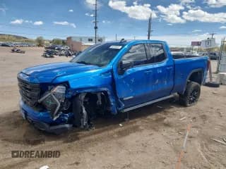 ✅ 2023 GMC Sierra 1500 Elevation • VIN: 1GTVUCE8XPZ279151 • Lot: 53349085. Listed on Copart with 41,378 mi. Free auction sales archive from the USA and detailed vehicle history report at DreamBid. Image 1.
