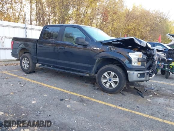 ✅ 2016 Ford F-150 XLT • VIN: 1FTEW1EF2GFB98126 • Lot: 43568631. Listed on IAAI with 282,102 mi. Free auction sales archive from the USA and detailed vehicle history report at DreamBid. Image 1.