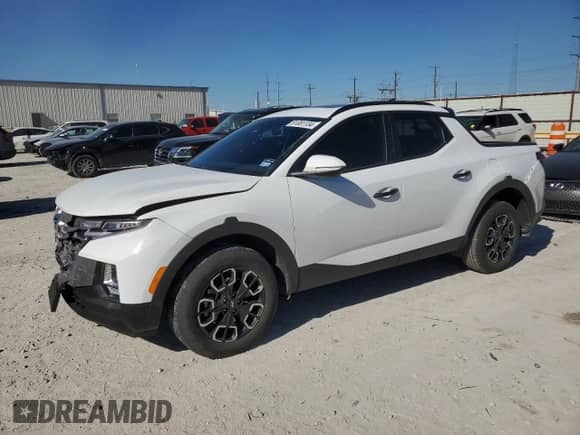 2023 Hyundai Santa Cruz SEL with VIN 5NTJCDAE8PH071054, listed as a Copart auction lot 81081134 with 9,609 mi miles and Salvage title. Bid and sale history available at DreamBid. Image 1.