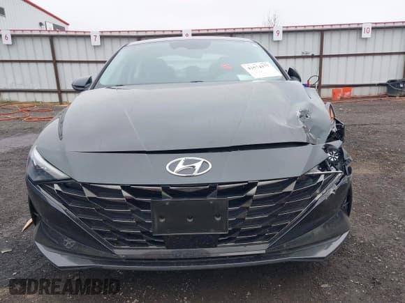 ✅ 2023 Hyundai Elantra Limited • VIN: 5NPLP4AG9PH114846 • Lot: 43574177. Listed on IAAI with Not provided. Free auction sales archive from the USA and detailed vehicle history report at DreamBid. Image 12.