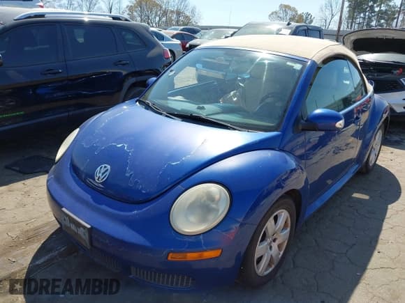 ✅ 2007 Volkswagen Beetle • VIN: 3VWRF31Y27M401078 • Lot: 41912534. Listed on IAAI with 112,208 mi. Free auction sales archive from the USA and detailed vehicle history report at DreamBid. Image 2.