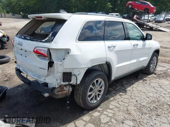 ✅ 2015 Jeep Grand Cherokee Limited • VIN: 1C4RJEBG5FC765465 • Лот: 42395588. Опубликован ранее на IAAI с пробегом 71 212 миль. Бесплатный доступ к архиву аукционных продаж из США и подробный отчёт об истории автомобиля на DreamBid. Изображение 4.