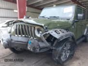 ✅ 2023 Jeep Wrangler Sahara • VIN: 1C4JJXP61PW683614 • Lot: 42421826. Listed on IAAI with 18,890 mi. Free auction sales archive from the USA and detailed vehicle history report at DreamBid. Image 6.