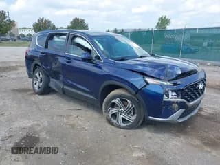 ✅ 2022 Hyundai Santa Fe SE • VIN: 5NMS14AJ0NH455104 • Lot: 43154573. Listed on IAAI with 42,048 mi. Free auction sales archive from the USA and detailed vehicle history report at DreamBid. Image 1.