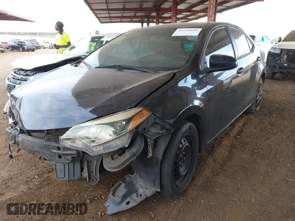 ✅ 2016 Toyota Corolla L • VIN: 2T1BURHE2GC725469 • Lot: 41551098. Listed on IAAI with 201,563 mi. Free auction sales archive from the USA and detailed vehicle history report at DreamBid. Image 2.