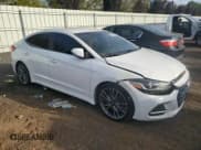 ✅ 2017 Hyundai Elantra Sport • VIN: KMHD04LB3HU332133 • Lot: 82200305. Listed on Copart with 112,367 mi. Free auction sales archive from the USA and detailed vehicle history report at DreamBid. Image 4.