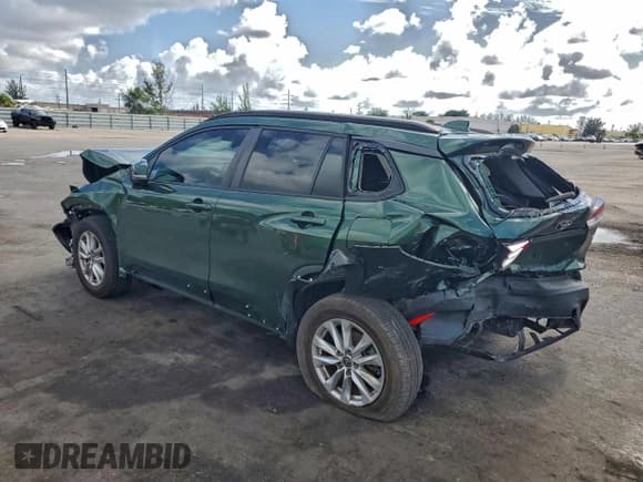 ✅ 2022 Toyota Corolla Cross LE • VIN: 7MUBAAAG7NV033997 • Lot: 94138365. Listed on Copart with 57,382 mi. Free auction sales archive from the USA and detailed vehicle history report at DreamBid. Image 2.