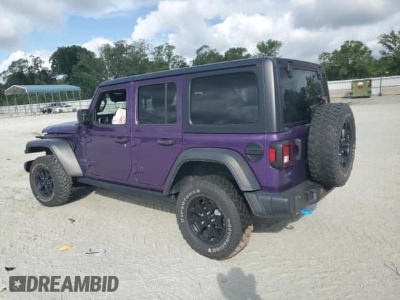 ✅ 2023 Jeep Wrangler • VIN: 1C4JJXN64PW592081 • Лот: 65168455. Опубликован ранее на Copart с пробегом 38 058 миль. Бесплатный доступ к архиву аукционных продаж из США и подробный отчёт об истории автомобиля на DreamBid. Изображение 2.
