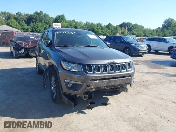 2020 Jeep Compass Latitude с VIN 3C4NJDBB6LT255915, выставлен на аукционе IAAI как лот 43119377 с пробегом 76 566 миль миль и . История ставок и продаж доступна на DreamBid. Изображение 6.