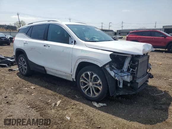 ✅ 2020 GMC Terrain SLT • VIN: 3GKALVEV3LL249188 • Lot: 54359825. Listed on Copart with 56,620 mi. Free auction sales archive from the USA and detailed vehicle history report at DreamBid. Image 4.