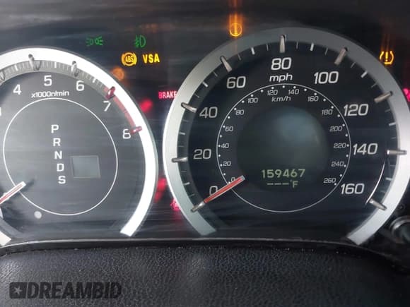 ✅ 2010 Acura TSX • VIN: JH4CU4F46AC000473 • Lot: 43594950. Listed on IAAI with 159,467 mi. Free auction sales archive from the USA and detailed vehicle history report at DreamBid. Image 7.