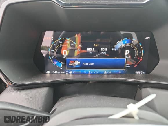 2025 Chevrolet Colorado 4WD Z71 z VIN 1GCPTDEK9S1193155, wystawiony jako Copart lot #86288155 z przebiegiem 4 086 mil mil oraz Szkoda całkowita • Salvage title. Historia ofert i sprzedaży dostępna na DreamBid. Obrazek 9.