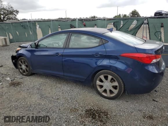 ✅ 2013 Hyundai Elantra Limited • VIN: KMHDH4AE7DU835535 • Лот: 84926305. Опубликован ранее на Copart с пробегом 134 926 миль. Бесплатный доступ к архиву аукционных продаж из США и подробный отчёт об истории автомобиля на DreamBid. Изображение 2.