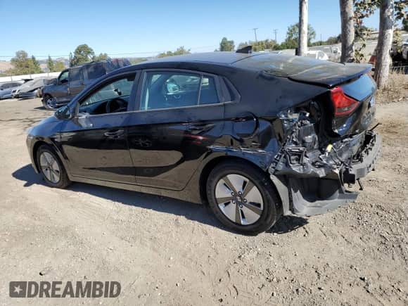 2019 Hyundai Ioniq Blue z VIN KMHC65LC4KU179844, wystawiony jako Copart lot #68071414 z przebiegiem 116 008 mil mil oraz Szkoda całkowita • Salvage title. Historia ofert i sprzedaży dostępna na DreamBid. Obrazek 2.