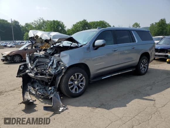 ✅ 2023 Chevrolet Suburban LT • VIN: 1GNSKCKD6PR332736 • Lot: 58495535. Listed on Copart with Not provided. Free auction sales archive from the USA and detailed vehicle history report at DreamBid. Image 1.