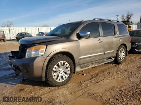 ✅ 2015 Nissan Armada Platinum • VIN: 5N1BA0NF6FN613623 • Lot: 45367345. Listed on Copart with Not provided. Free auction sales archive from the USA and detailed vehicle history report at DreamBid. Image 1.