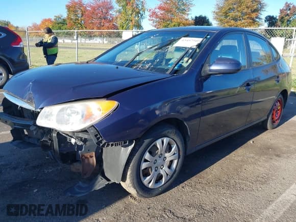 ✅ 2010 Hyundai Elantra SE • VIN: KMHDU4AD0AU980415 • Lot: 43457509. Listed on IAAI with 190,525 mi. Free auction sales archive from the USA and detailed vehicle history report at DreamBid. Image 2.