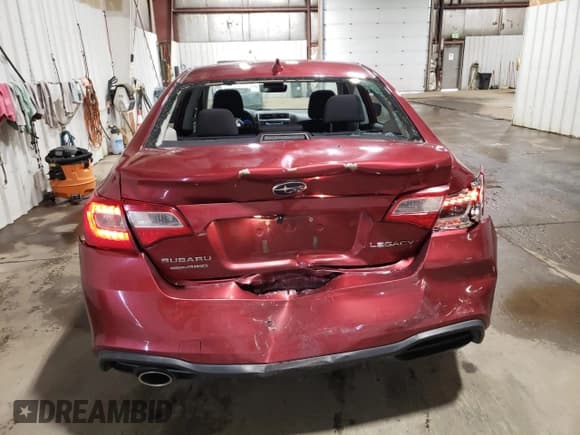 ✅ 2018 Subaru Legacy Premium • VIN: 4S3BNAH6XJ3041163 • Lot: 81088425. Listed on Copart with 114,293 mi. Free auction sales archive from the USA and detailed vehicle history report at DreamBid. Image 6.