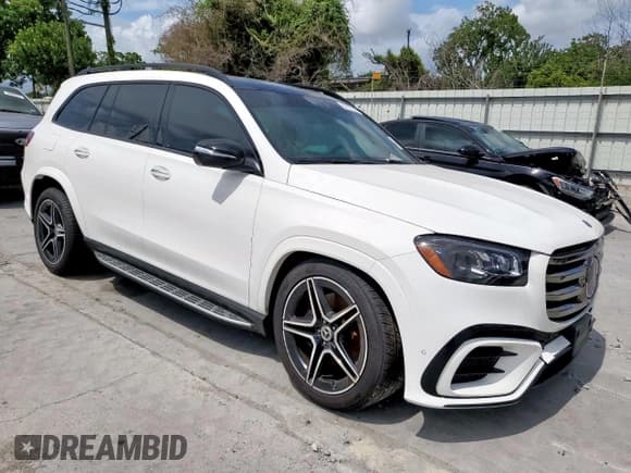 ✅ 2024 Mercedes-Benz GLS 450 • VIN: 4JGFF5KE5RB075952 • Лот: 60127945. Опубликован ранее на Copart с пробегом 51 185 миль. Бесплатный доступ к архиву аукционных продаж из США и подробный отчёт об истории автомобиля на DreamBid. Изображение 4.