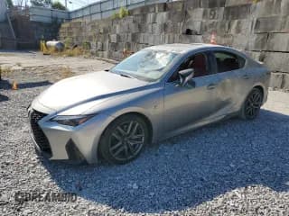 ✅ 2023 Lexus IS 350 F Sport • VIN: JTHGZ1B23P5067373 • Lot: 87287655. Listed on Copart with 15,645 mi. Free auction sales archive from the USA and detailed vehicle history report at DreamBid. Image 1.