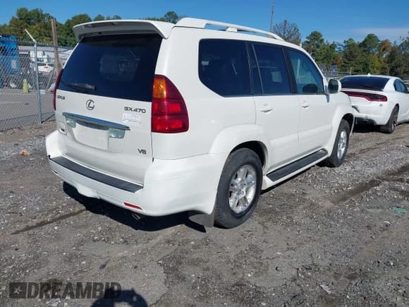 ✅ 2004 Lexus GX 470 • VIN: JTJBT20X540048508 • Lot: 43461785. Wystawiony na IAAI z przebiegiem 184 383 mil. Bezpłatny archiwum sprzedaży aukcyjnych z USA i szczegółowy raport historii pojazdu na DreamBid. Zdjęcie 4.