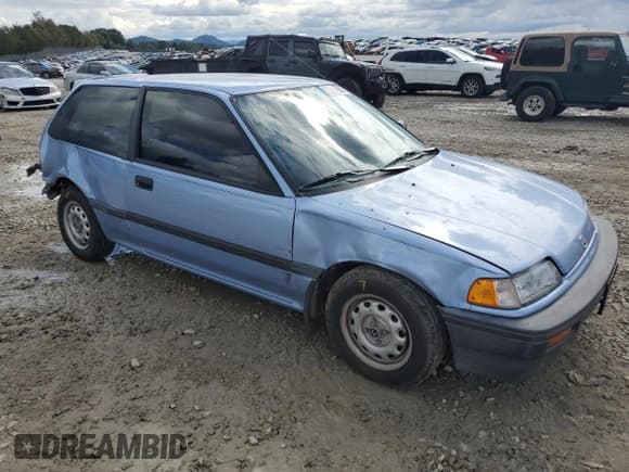 ✅ 1989 Honda Civic DX • VIN: 2HGED6450KH555159 • Лот: 73971904. Опубликован ранее на Copart с пробегом 49 654 миль. Бесплатный доступ к архиву аукционных продаж из США и подробный отчёт об истории автомобиля на DreamBid. Изображение 4.