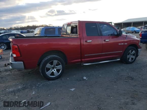 2010 Dodge 1500 SLT с VIN 1D7RB1GT6AS111736, выставлен на аукционе Copart как лот 81761994 с пробегом 189 930 миль миль и Чистый • Clean title. История ставок и продаж доступна на DreamBid. Изображение 3.