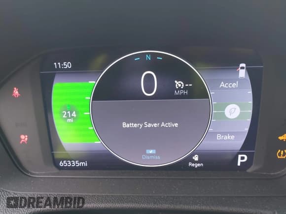 ✅ 2023 Chevrolet Bolt EV 2LT • VIN: 1G1FX6S0XP4181867 • Lot: 41566721. Wystawiony na IAAI z przebiegiem 65 335 mil. Bezpłatny archiwum sprzedaży aukcyjnych z USA i szczegółowy raport historii pojazdu na DreamBid. Zdjęcie 7.