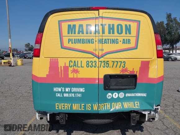 ✅ 2017 GMC Savana Cargo • VIN: 1GTW7AFF7H1907745 • Lot: 42765791. Listed on IAAI with 80,060 mi. Free auction sales archive from the USA and detailed vehicle history report at DreamBid. Image 6.