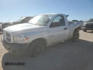 ✅ 2008 Dodge 1500 ST • VIN: 1D7HA16K18J132002 • Лот: 85091744. Опубликован ранее на Copart с пробегом 337 133 миль. Бесплатный доступ к архиву аукционных продаж из США и подробный отчёт об истории автомобиля на DreamBid. Изображение 1.