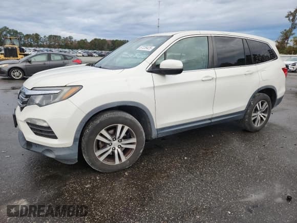 ✅ 2018 Honda Pilot EX-L • VIN: 5FNYF5H56JB009335 • Lot: 87239425. Listed on Copart with 188,498 mi. Free auction sales archive from the USA and detailed vehicle history report at DreamBid. Image 1.
