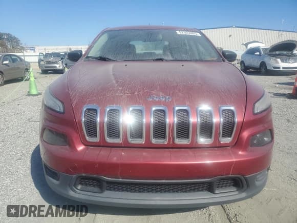 ✅ 2015 Jeep Cherokee Sport • VIN: 1C4PJLAB8FW560058 • Lot: 92923385. Listed on Copart with 117,470 mi. Free auction sales archive from the USA and detailed vehicle history report at DreamBid. Image 5.