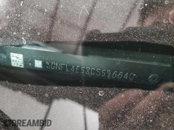 ✅ 2012 Chevrolet Captiva Sport LTZ • VIN: 3GNFL4E58CS596640 • Лот: 44763715. Опубликован ранее на Copart с пробегом 84 961 миль. Бесплатный доступ к архиву аукционных продаж из США и подробный отчёт об истории автомобиля на DreamBid. Изображение 15.