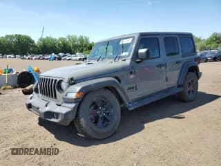 ✅ 2021 Jeep Wrangler Unlimited Sport Altitude • VIN: 1C4HJXDN4MW637538 • Лот: 62377565. Опубликован ранее на Copart с пробегом 52 998 миль. Бесплатный доступ к архиву аукционных продаж из США и подробный отчёт об истории автомобиля на DreamBid. Изображение 1.