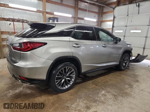 ✅ 2020 Lexus RX 350 F Sport • VIN: 2T2SZMDA8LC256742 • Lot: 91790205. Listed on Copart with 68,093 mi. Free auction sales archive from the USA and detailed vehicle history report at DreamBid. Image 3.