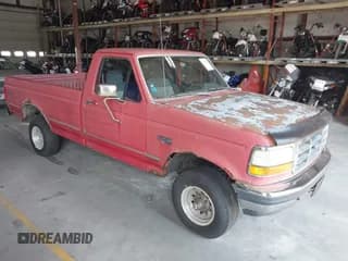 ✅ 1992 Ford F-150 • VIN: 1FTEF14Y1NLA67285 • Lot: 42980920. Listed on IAAI with 109,380 mi. Free auction sales archive from the USA and detailed vehicle history report at DreamBid. Image 1.
