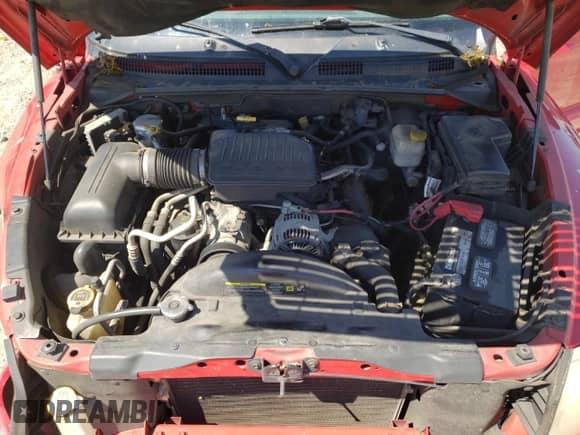 2006 Dodge Dakota SLT with VIN 1D7HW42N56S704277, listed as a Copart auction lot 55335835 with 192,724 mi miles and Salvage title. Bid and sale history available at DreamBid. Image 11.