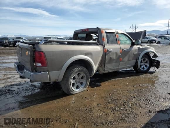 2010 Dodge 1500 Laramie с VIN 1D7RV1GT3AS113497, выставлен на аукционе Copart как лот 46864375 с пробегом Не указан миль и Чистый • Clean title. История ставок и продаж доступна на DreamBid. Изображение 3.