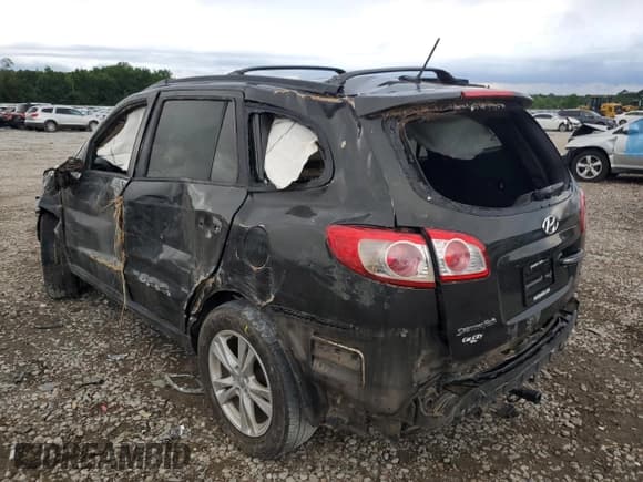 ✅ 2012 Hyundai Santa Fe Limited • VIN: 5XYZK4AG4CG130933 • Lot: 60830854. Listed on Copart with Not provided. Free auction sales archive from the USA and detailed vehicle history report at DreamBid. Image 2.