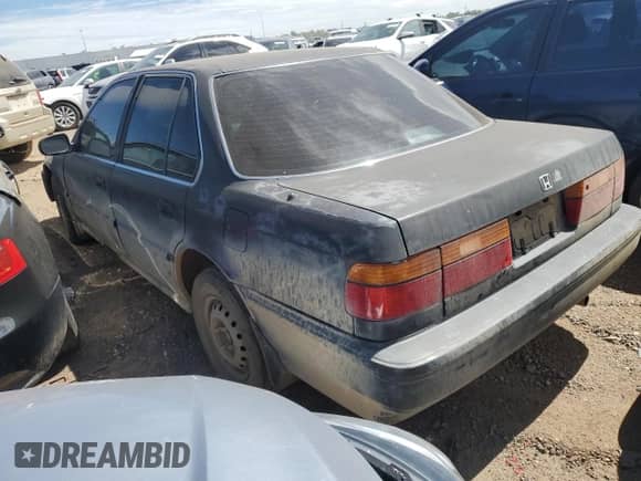 1991 Honda Accord LX с VIN 1HGCB7554MA223762, выставлен на аукционе Copart как лот 68348134 с пробегом 195 123 миль миль и На запчасти • Non repairable. История ставок и продаж доступна на DreamBid. Изображение 2.